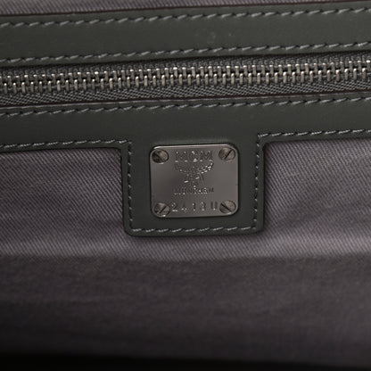 MCM Calfskin Ottomar Monogram Large Klara Hobo Grey 6 of 17