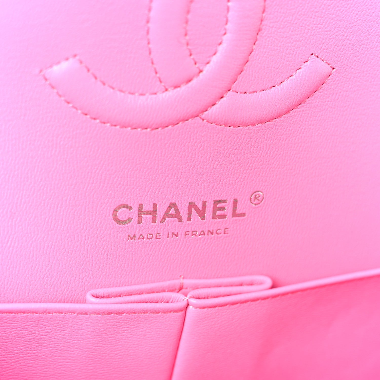 Chanel Lambskin Quilted Medium Double Flap Pink 6 of 11