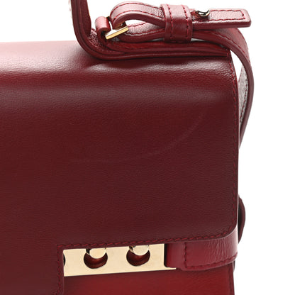 Delvaux Calfskin GM Tempete Satchel Red 11 of 11