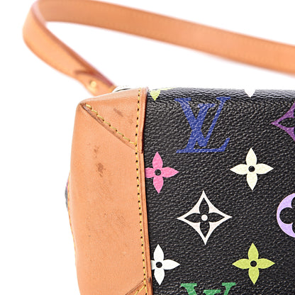 Louis Vuitton Monogram Multicolor Eliza Black 10 of 11