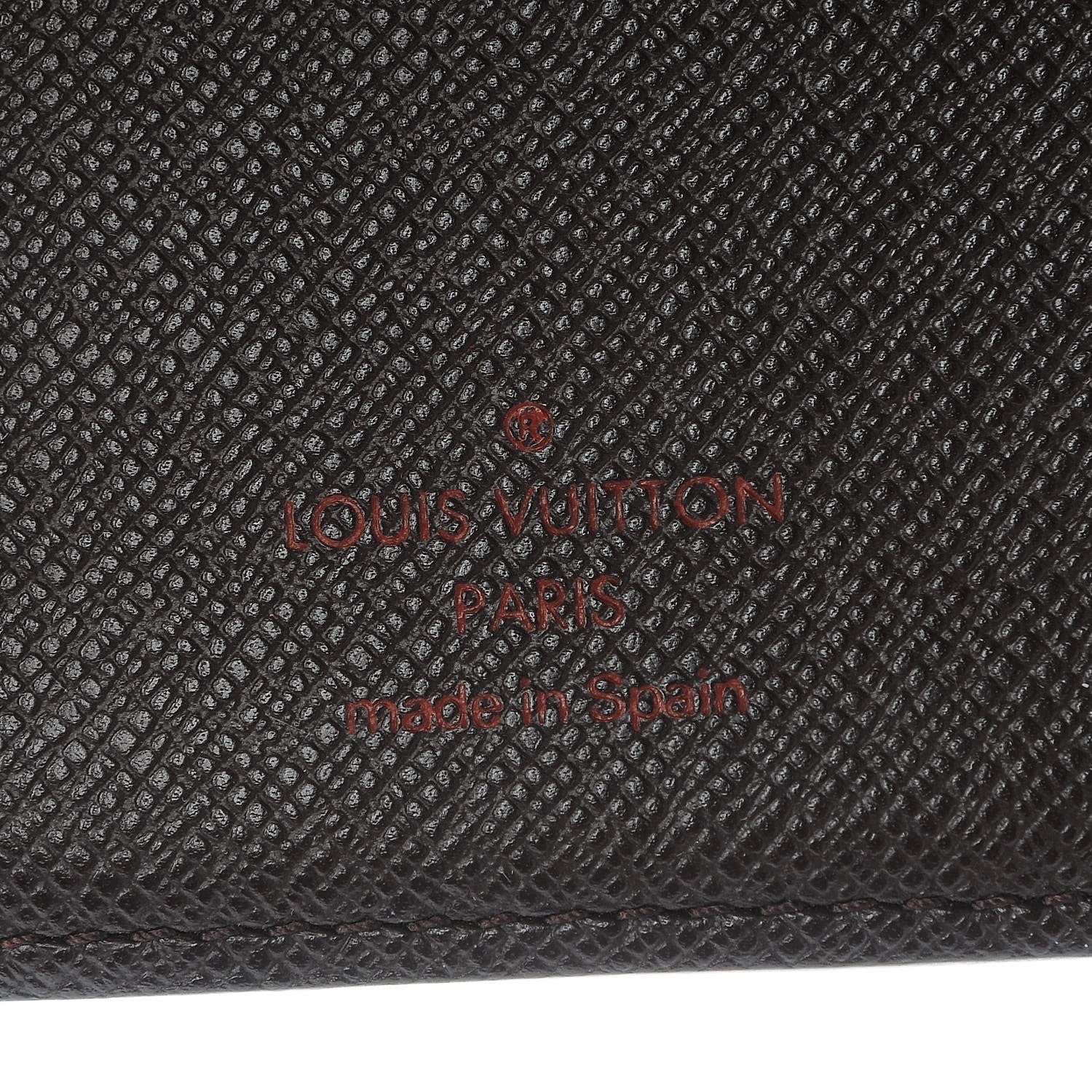 Louis Vuitton Damier Ebene Small Ring Agenda Cover 6 of 7