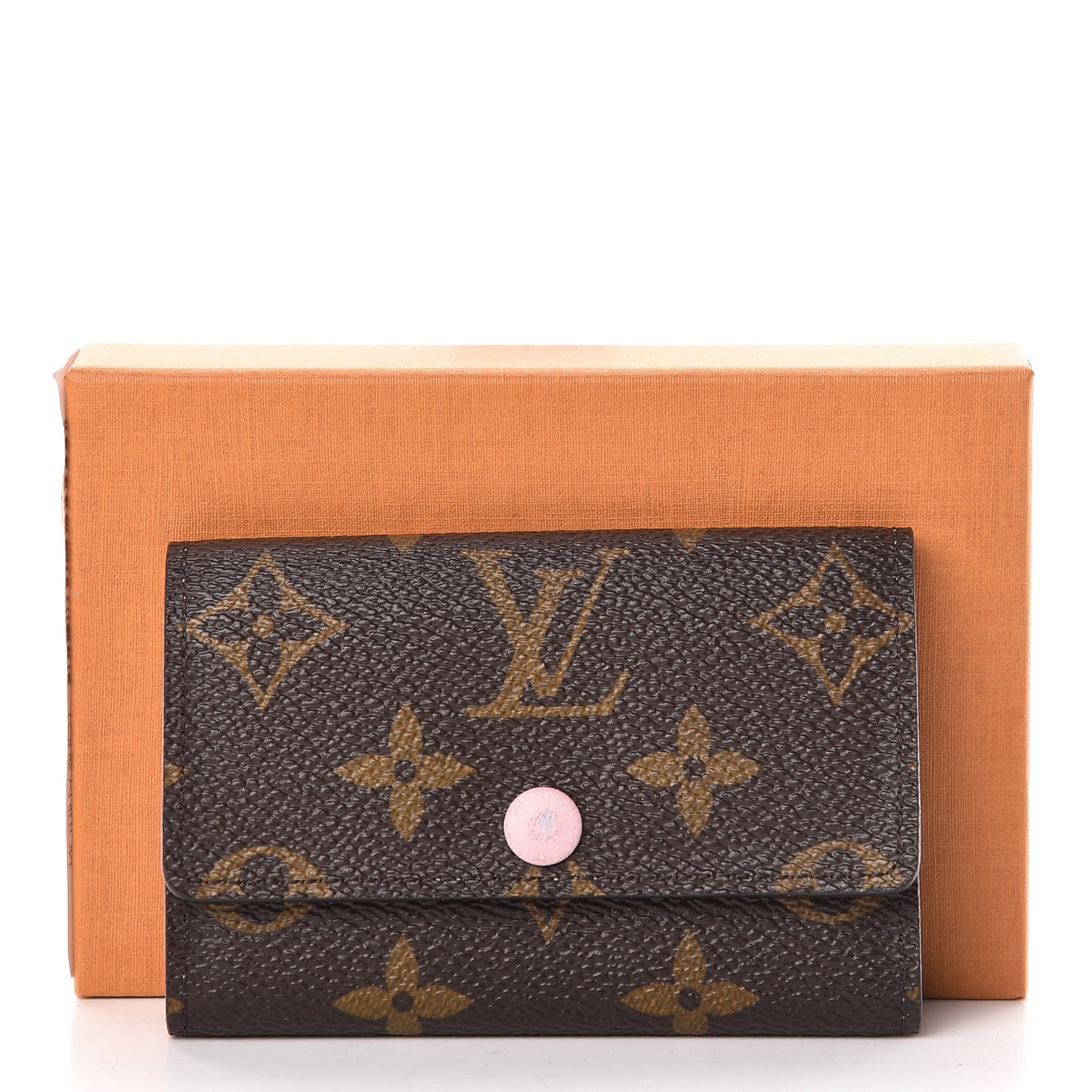 Monogram Multicles 6 Key Holder Rose Ballerine