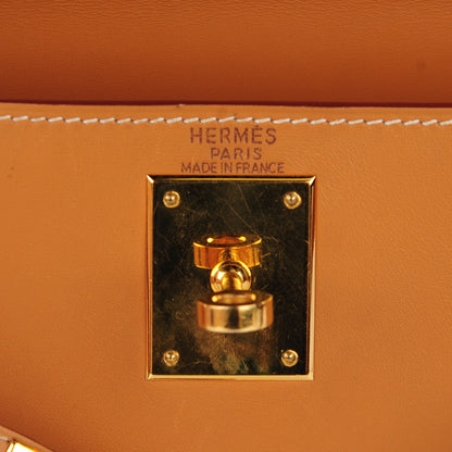 Hermes Chamonix Kelly Sellier 28 Naturelle 27 of 27