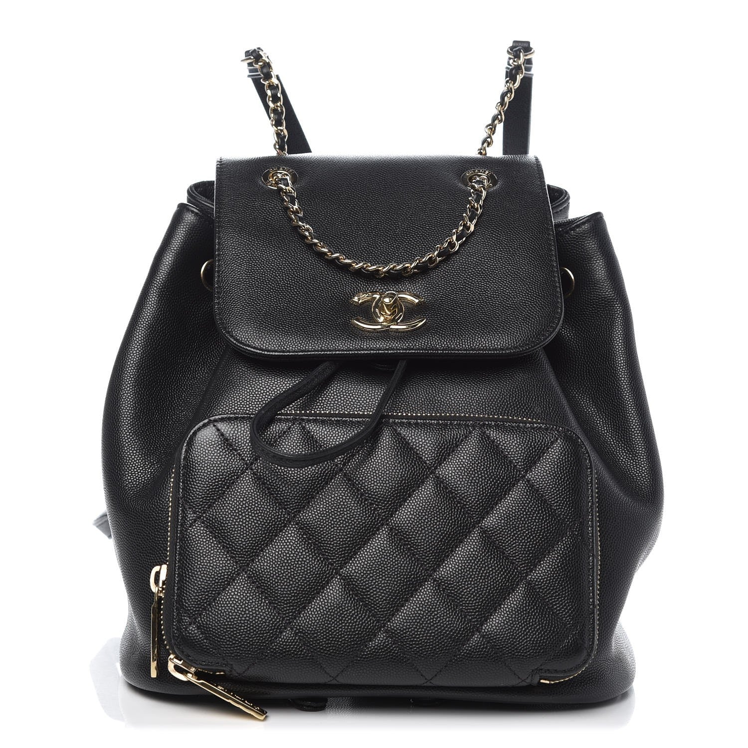 Chanel Caviar Quilted Business Affinity Backpack Black 1 of 8
