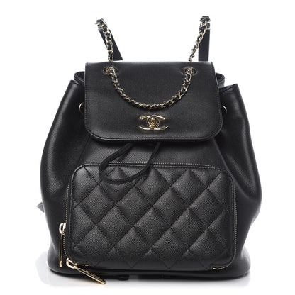 Chanel Caviar Quilted Business Affinity Backpack Black 1 of 8