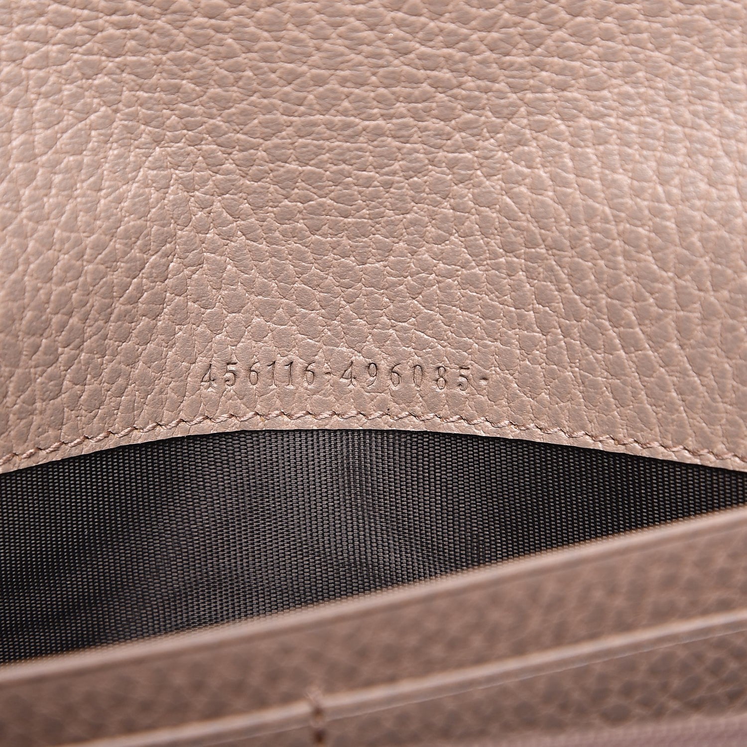 Gucci Dollar Calfskin GG Marmont Continental Wallet Porcelain Rose 7 of 8