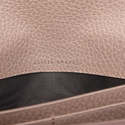 Gucci Dollar Calfskin GG Marmont Continental Wallet Porcelain Rose 7 of 8