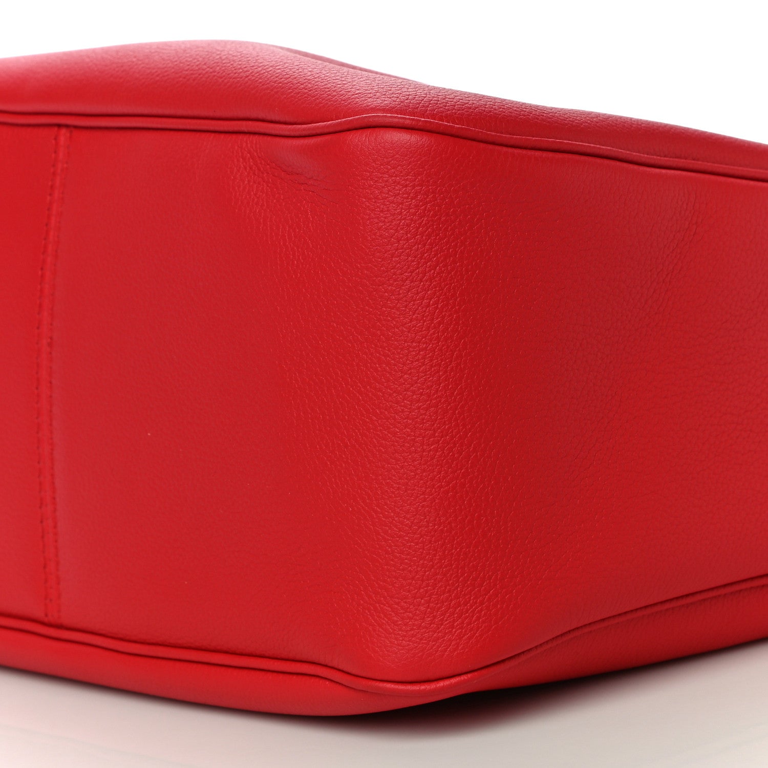 Versace Grained Calfskin La Medusa Bucket Bag Red 10 of 10