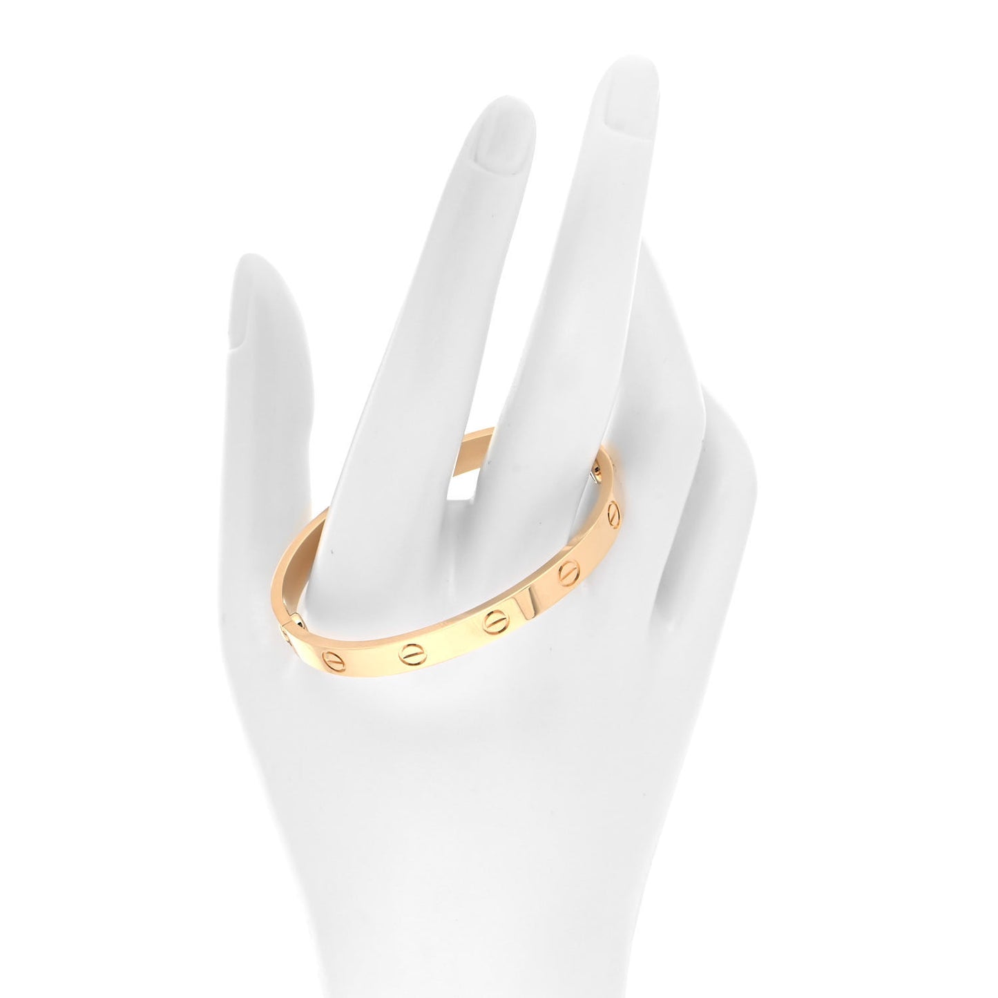 18K Yellow Gold LOVE Bracelet 16