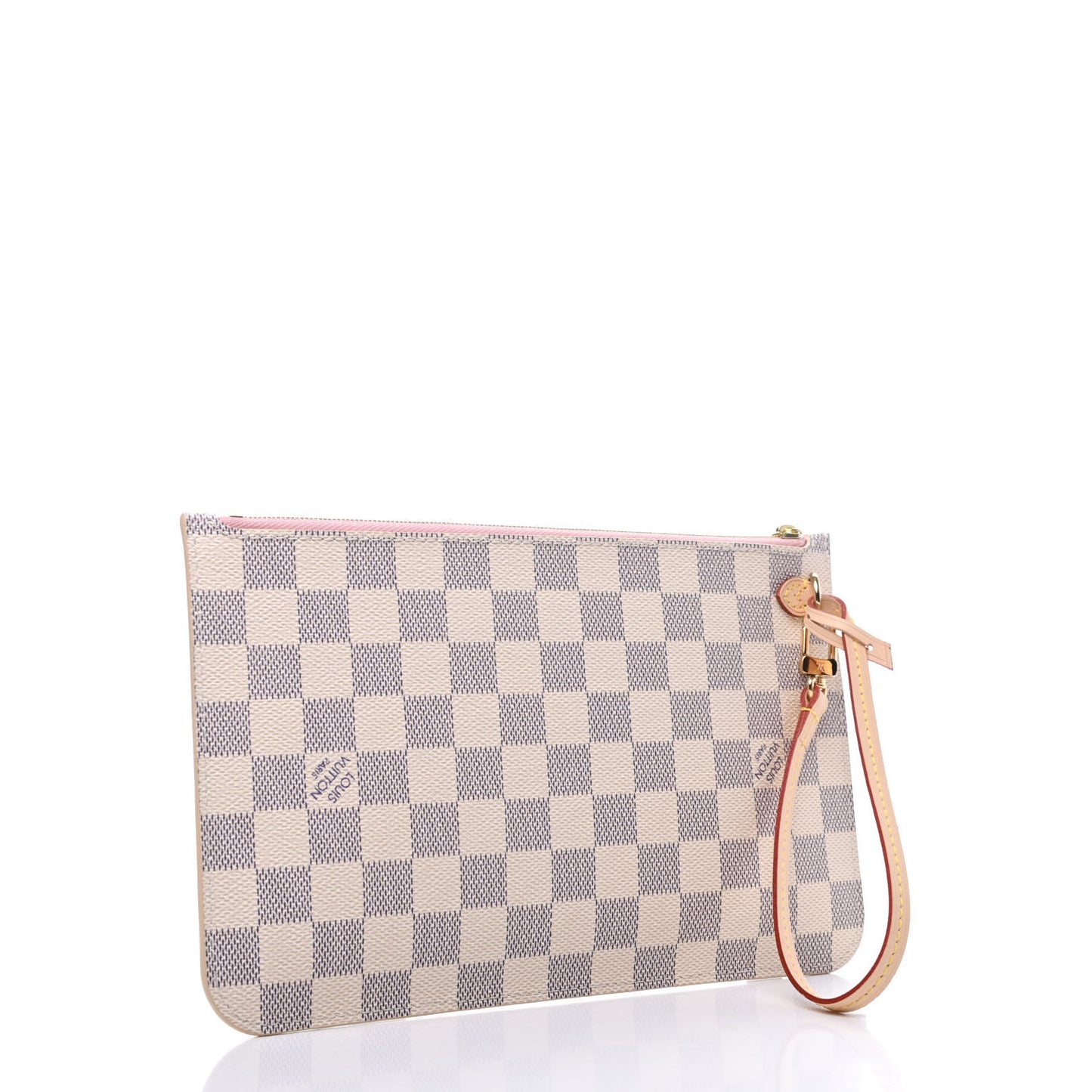 Damier Azur Neverfull MM GM Pochette Rose Ballerine