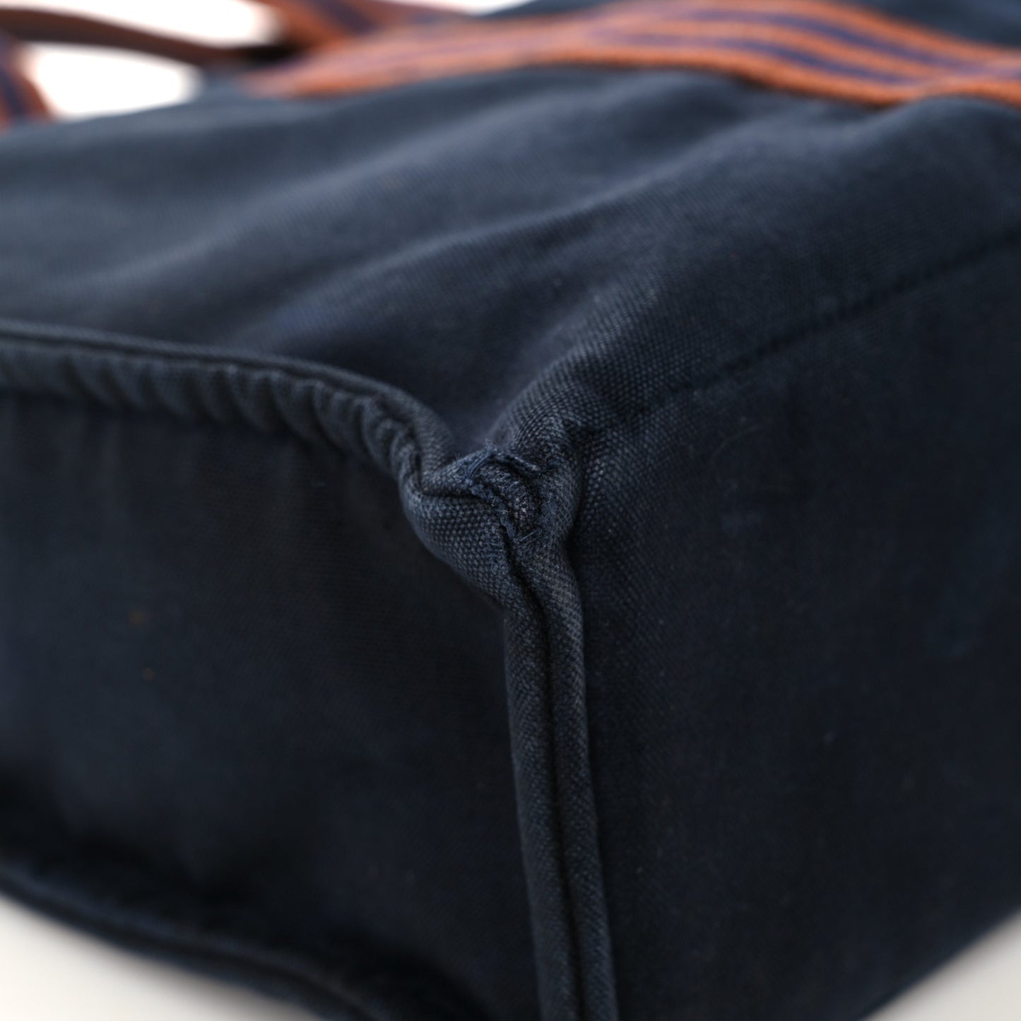 Canvas Herline Tote MM Navy