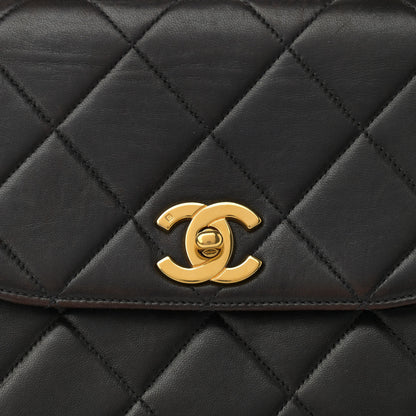 Chanel Lambskin Quilted Single Flap Black 9 of 13