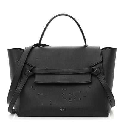 Celine Grained Calfskin Mini Belt Bag Black 1 of 8