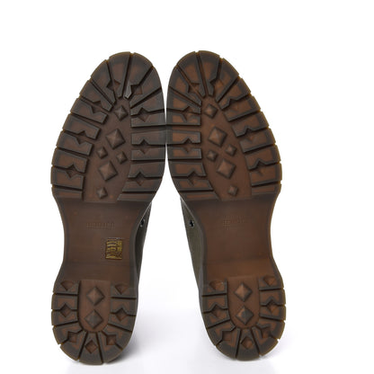 Hermes Canvas Mens Boots 45 5 of 8