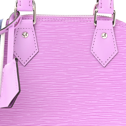 Louis Vuitton Epi Jacquard Alma BB Lilac 7 of 9