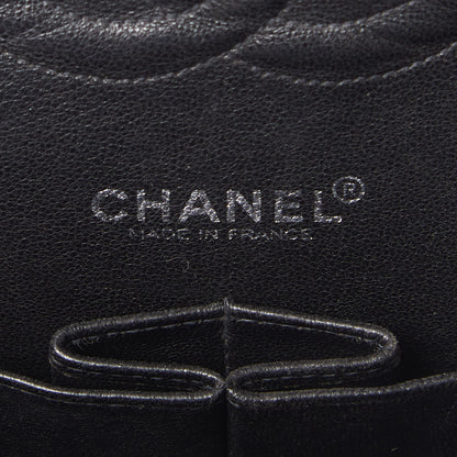 Chanel Caviar Quilted Medium Double Flap Black 8 of 9