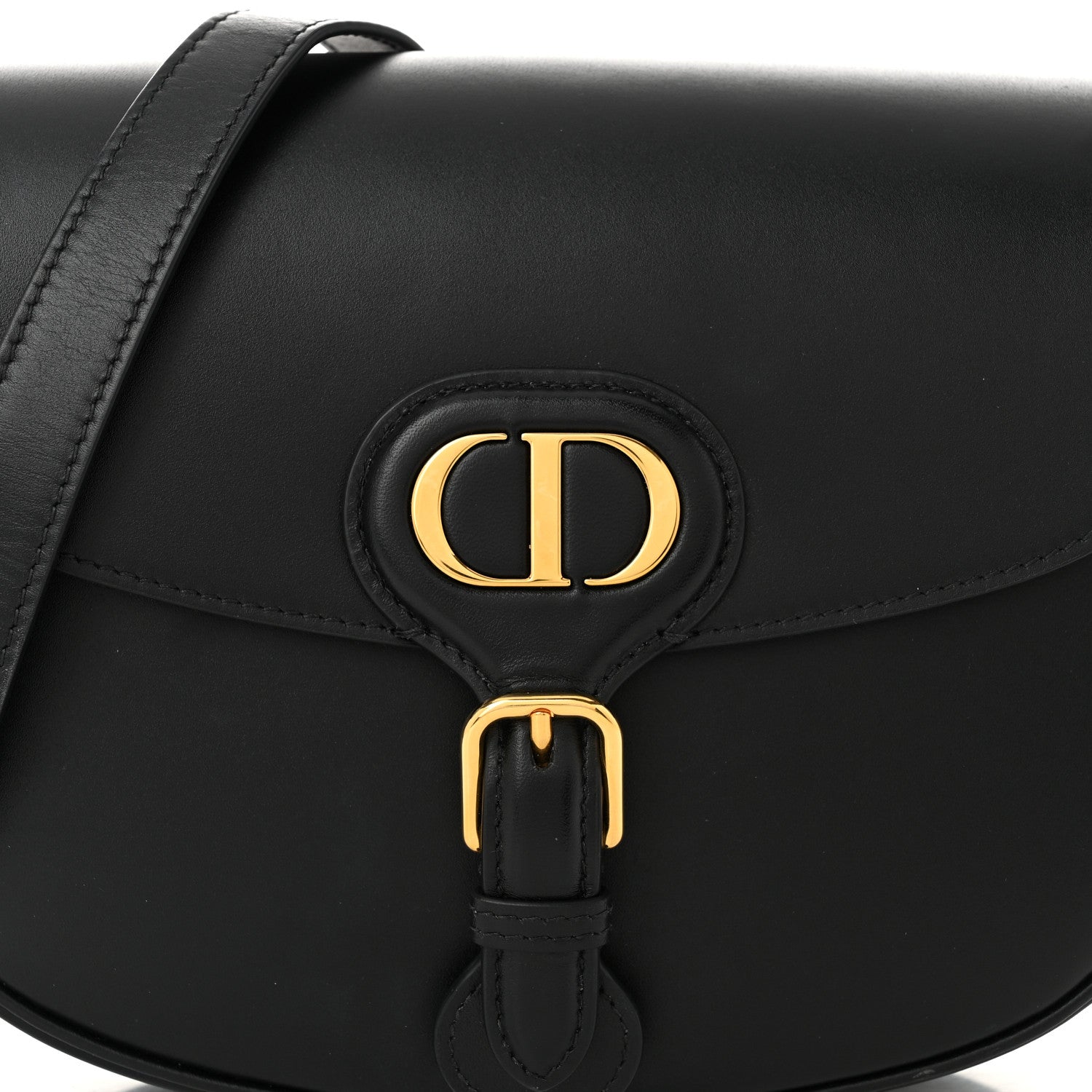 Christian Dior Box Calfskin Medium Bobby Flap Black 7 of 9