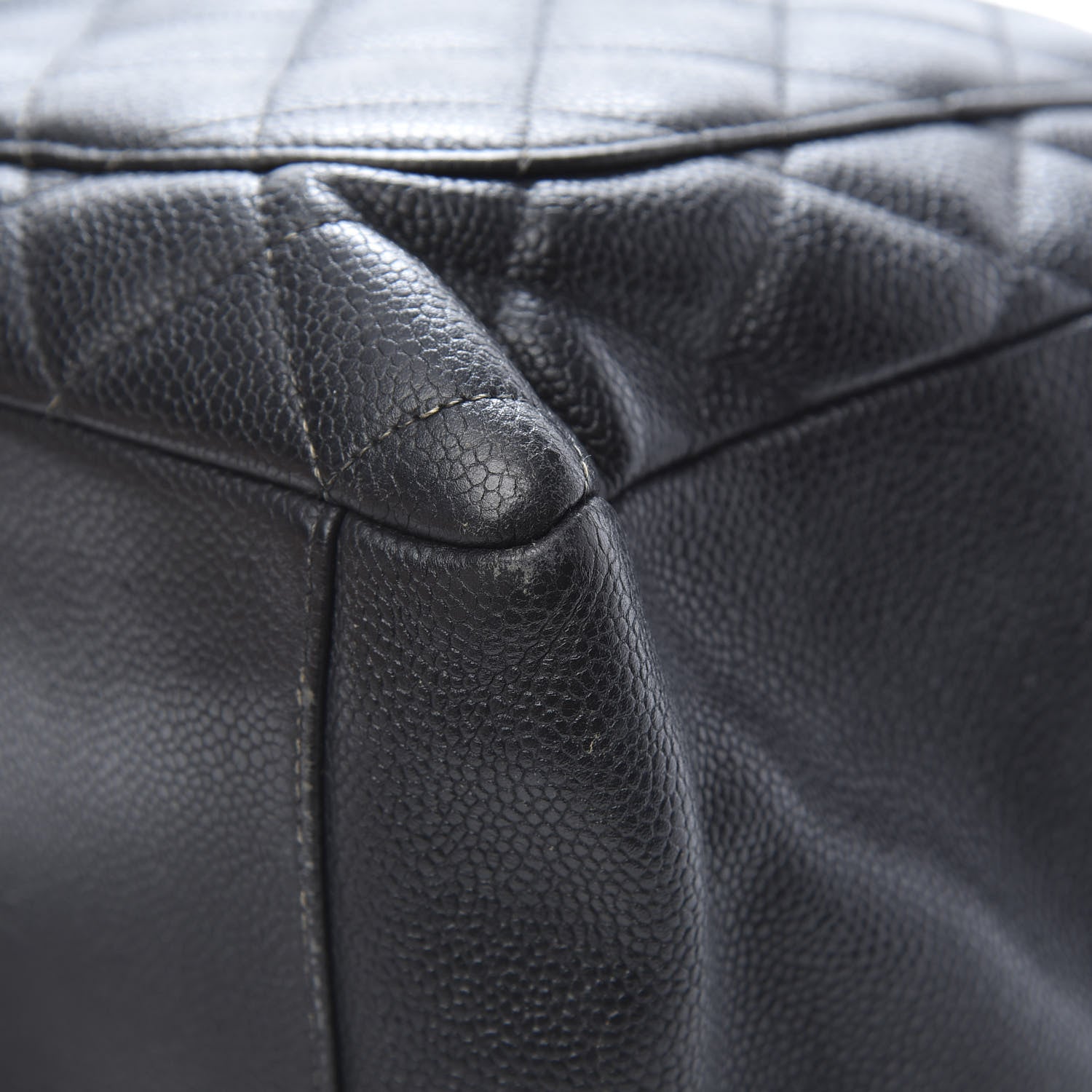 Chanel Caviar Quilted Grand Shopping Tote GST Black 11 of 24