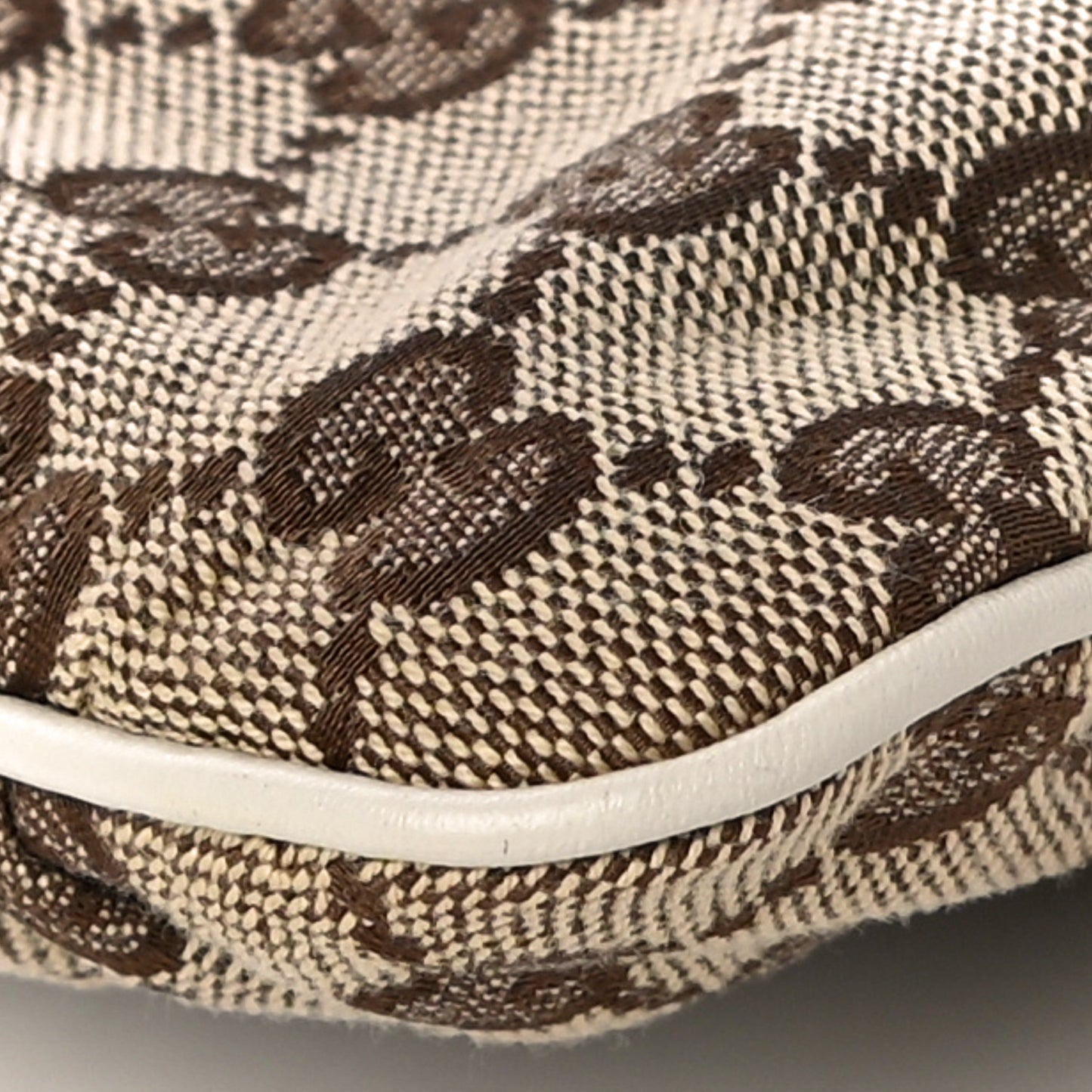 Monogram New Britt Wristlet Off White