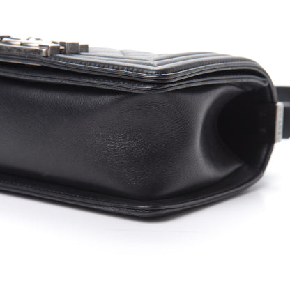Chanel Calfskin Quilted Small Boy Flap Black 10 of 12