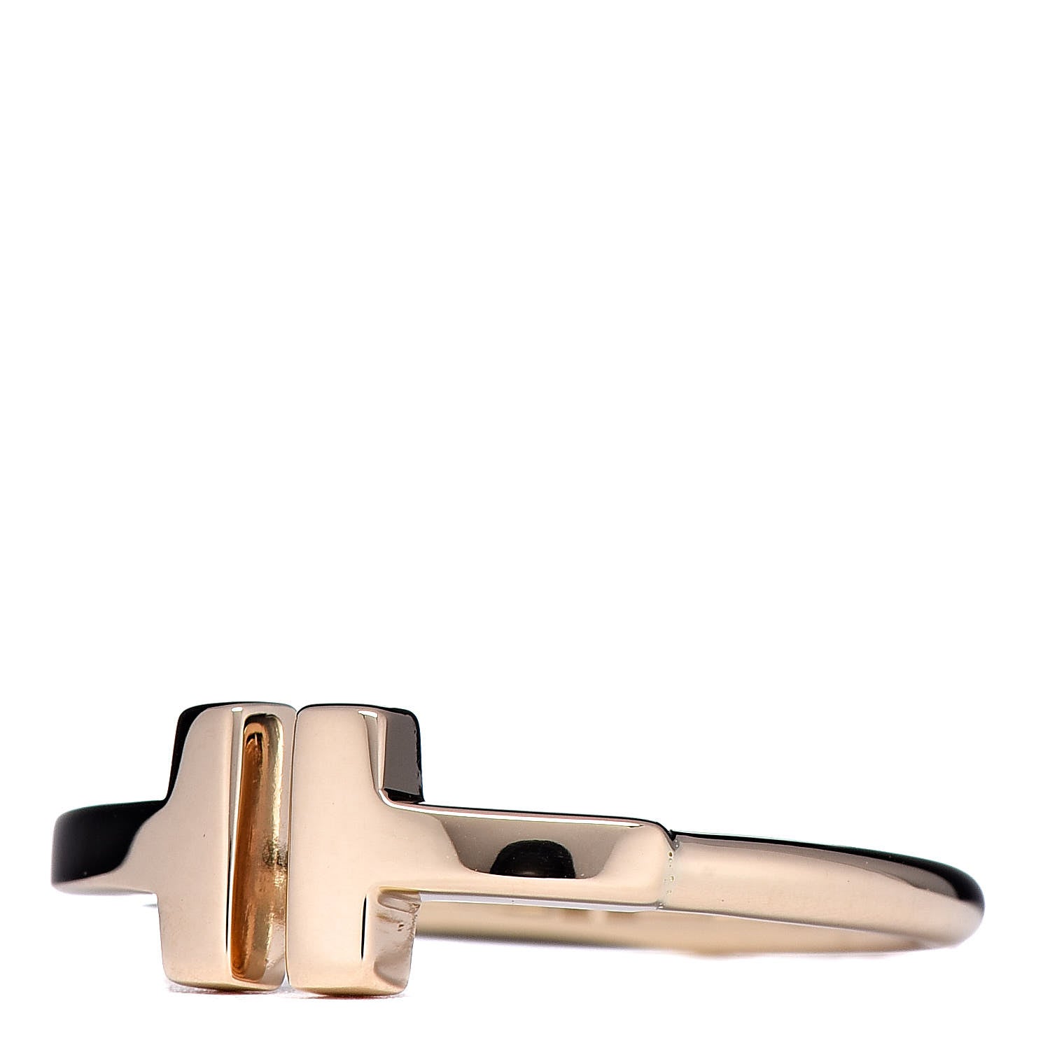 Tiffany 18K Yellow Gold T Wire Ring 48 4.5 3 of 5