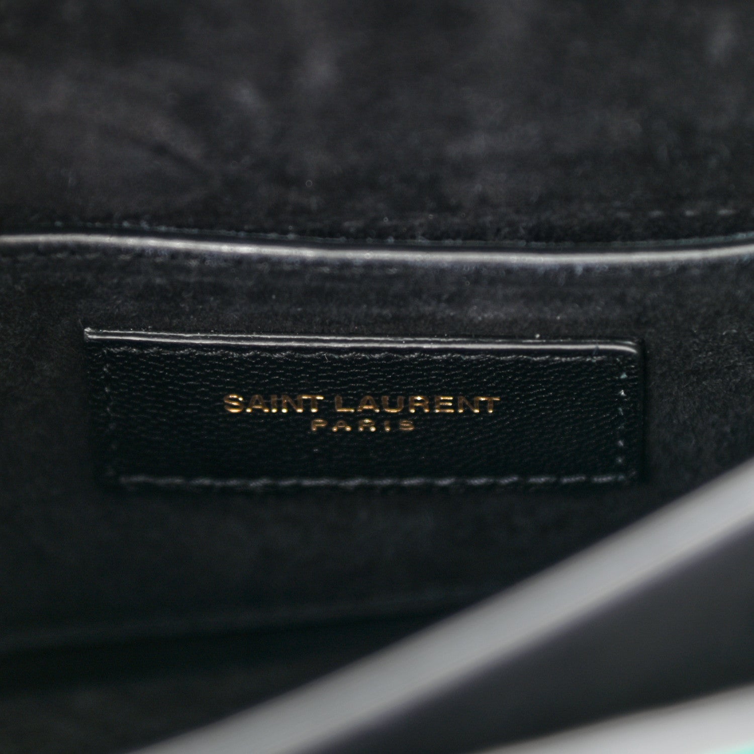 Saint Laurent Metallic Calfskin Small Monogram Sunset Chlorophille 7 of 12