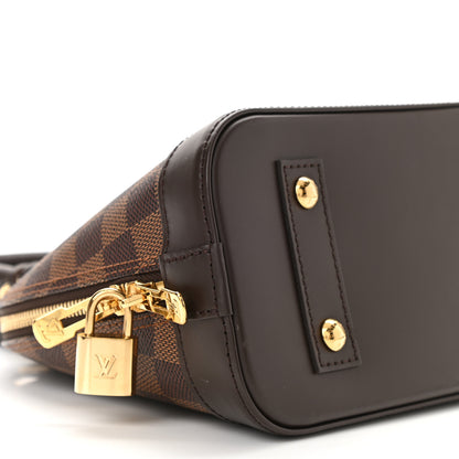 Louis Vuitton Damier Ebene Alma BB 8 of 10