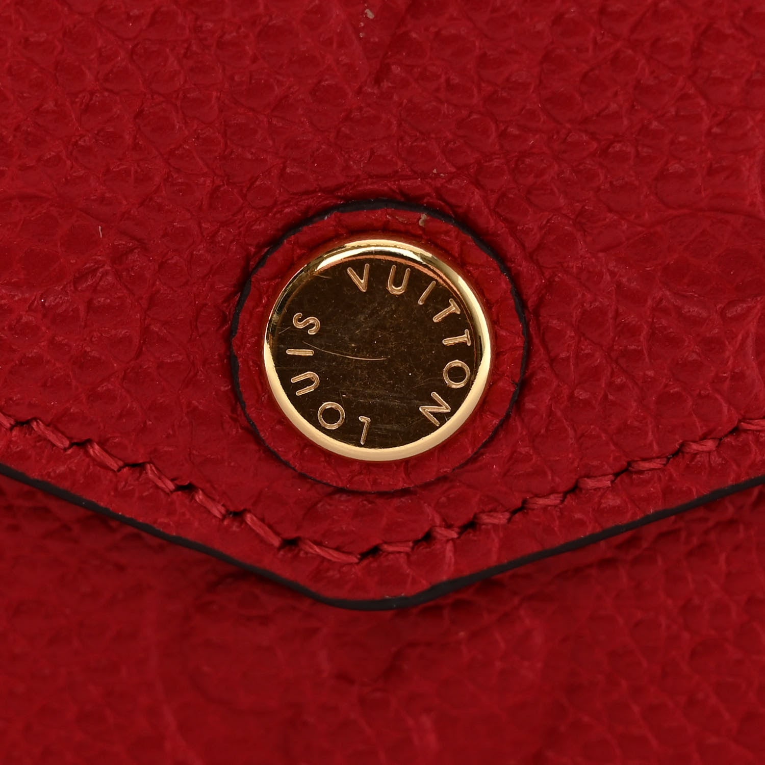 Louis Vuitton Empreinte Pochette Felicie Chain Wallet Scarlet 13 of 13