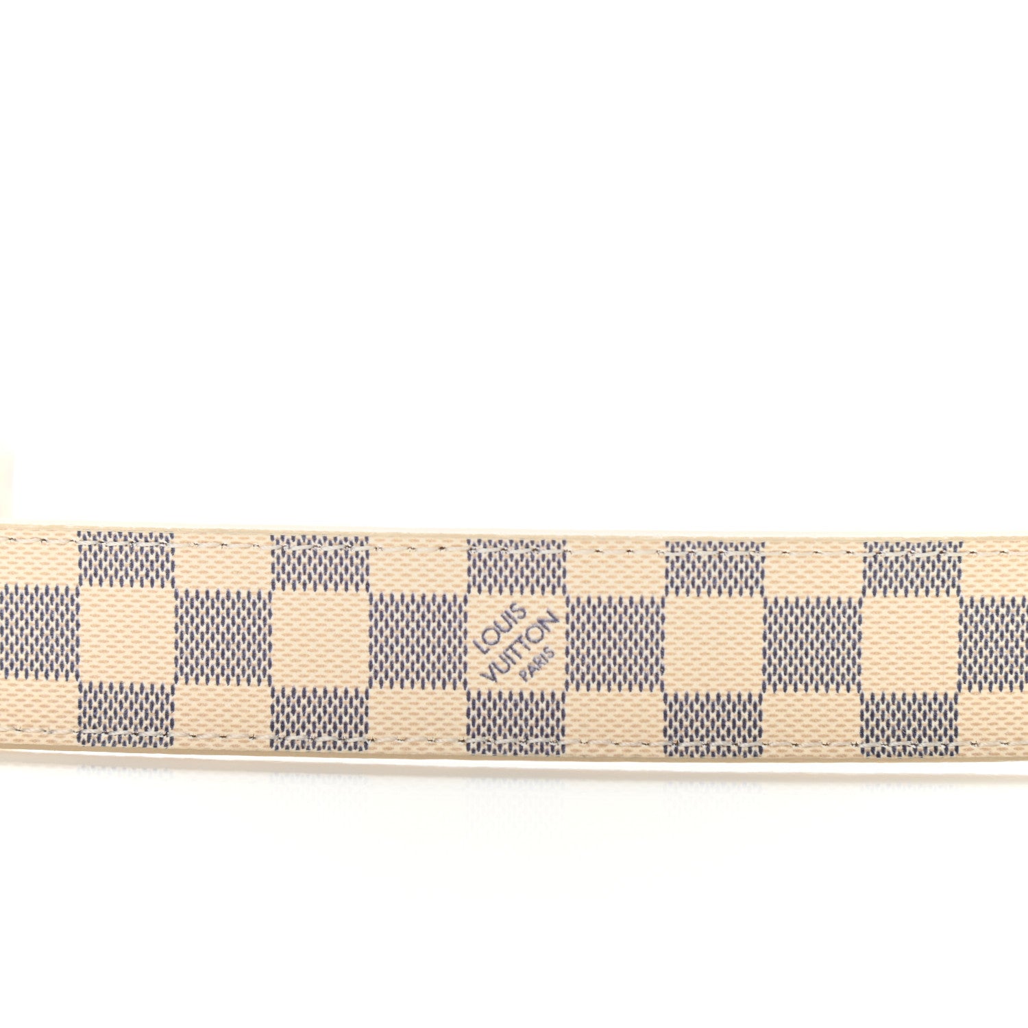 Louis Vuitton Damier Azur LV Initiales Belt 80 32 3 of 4