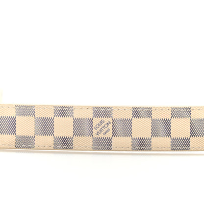 Louis Vuitton Damier Azur LV Initiales Belt 80 32 3 of 4