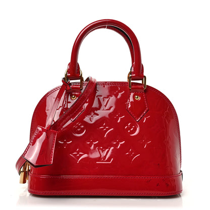 Louis Vuitton Vernis Alma BB Rose Indien 1 of 8