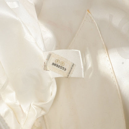 Chanel Calfskin Python Quilted Cambon Camera Case White 7 of 7