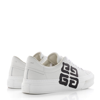 Givenchy X JOSH SMITH Calfskin City Sport Womens Sneakers 39 White Black 4 of 14