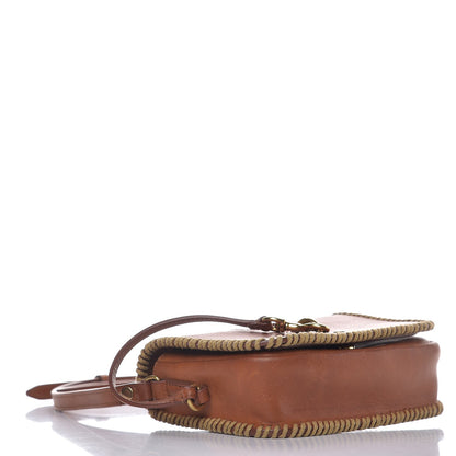 Saint Laurent Calfskin Whipstitch Toy Charlotte Messenger Bag Cognac 4 of 10