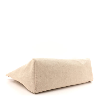 Hermes Toile Vache Hunter Herbag Cabas MM Natural 5 of 22
