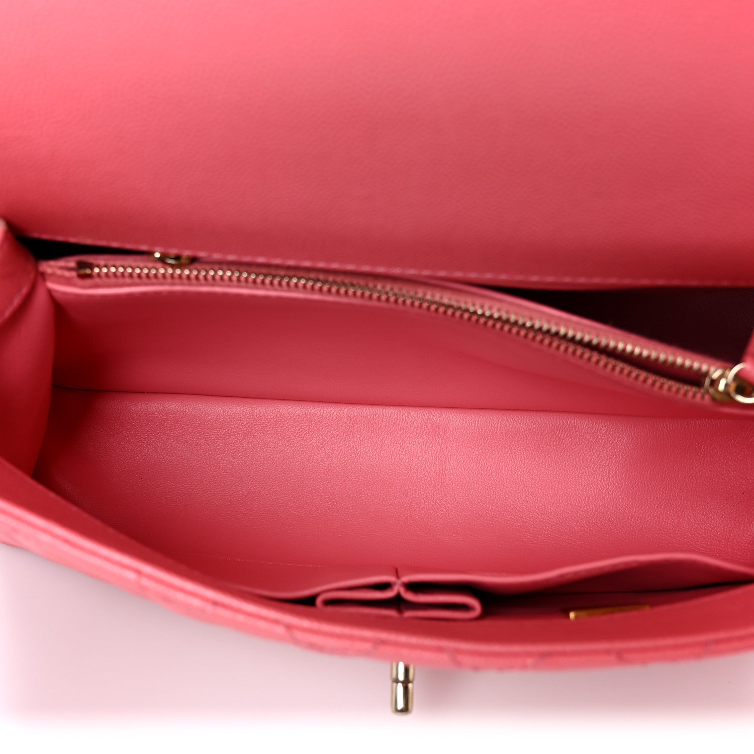 Chanel Caviar Quilted Small Coco Handle Flap Pink 3 of 9