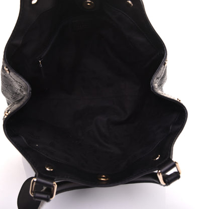 Gucci Guccissima Medium Sukey Tote Black 5 of 9