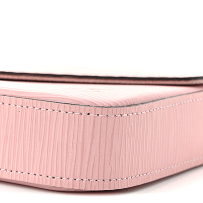 Louis Vuitton Epi Pochette Felicie Rose Ballerine 11 of 12