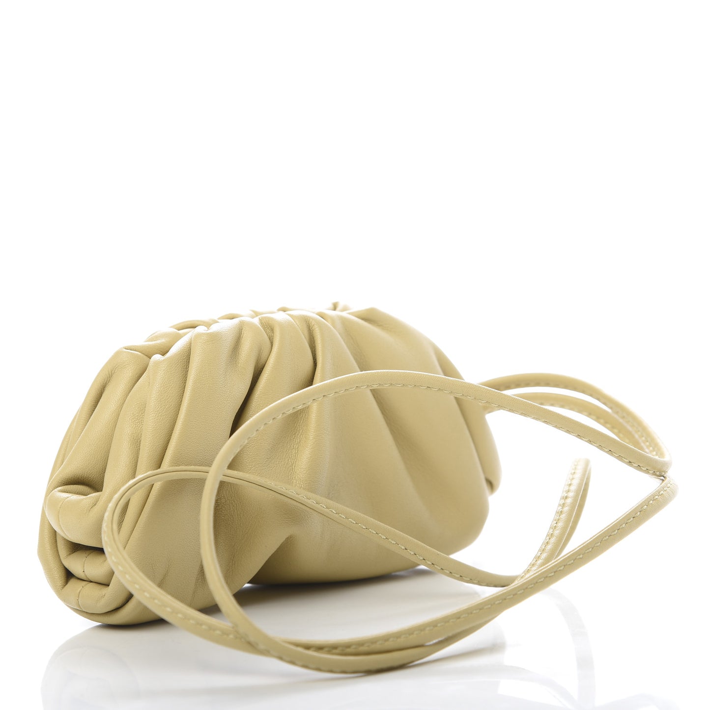 Butter Calfskin Coin Purse Tapioca