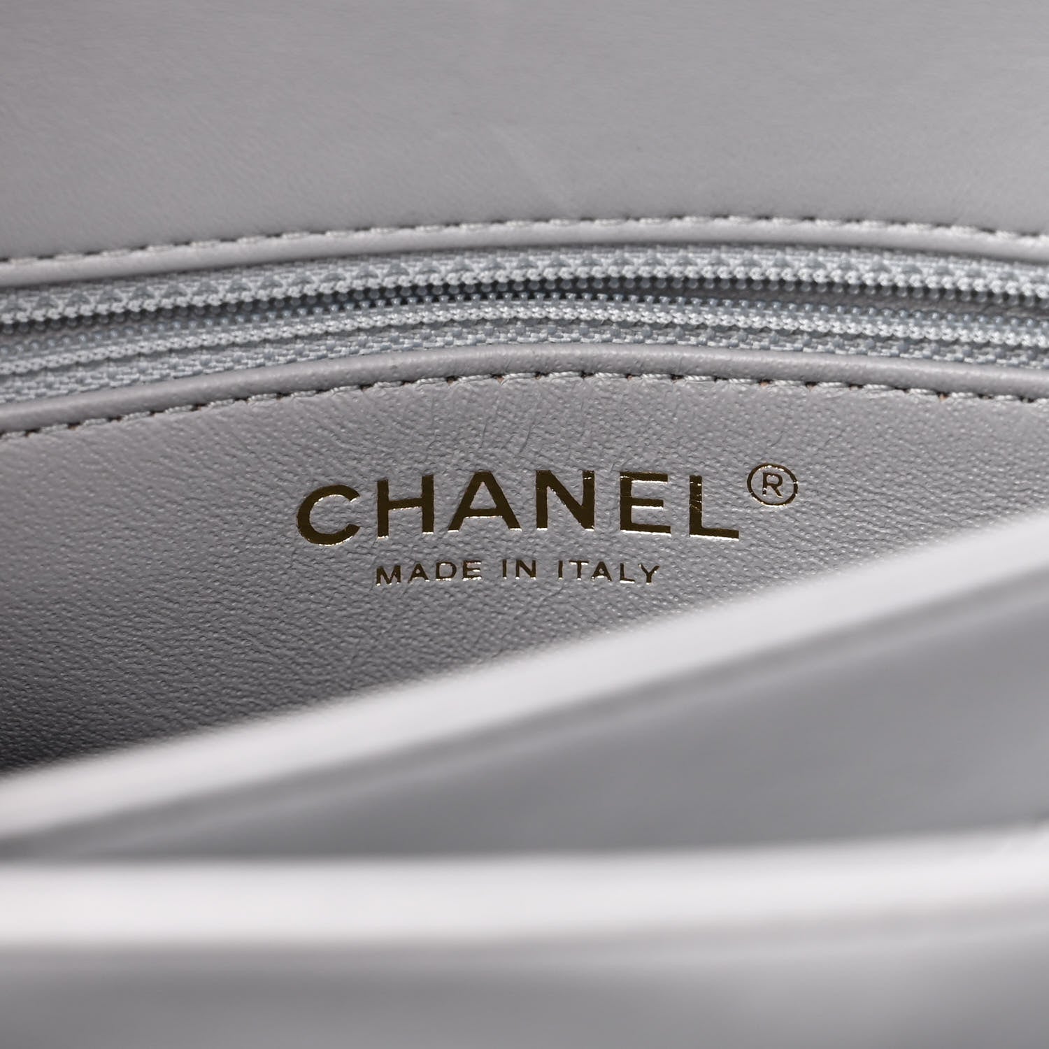 Chanel Lambskin Quilted Small Trendy CC Flap Dual Handle Bag Grey 6 of 10