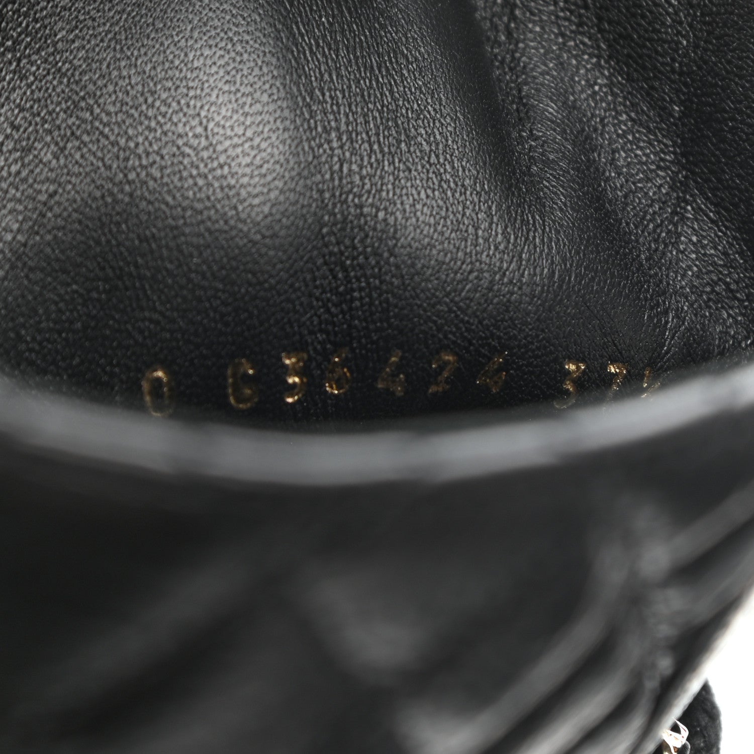 Chanel Shiny Lambskin Quilted Lace Up Combat Boots 37.5 Black 8 of 9