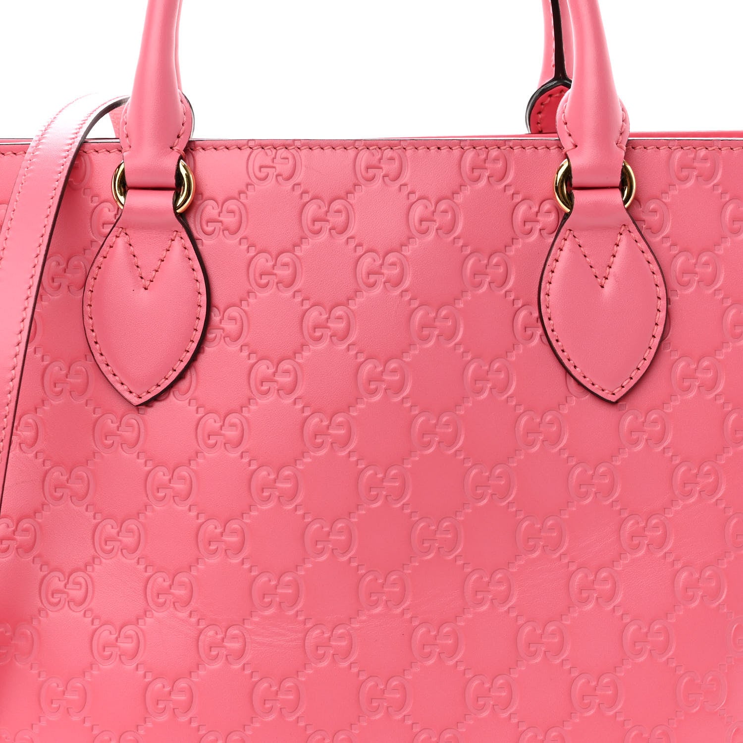 Gucci Guccissima Small Zippered Bucket Tote Flush 8 of 13