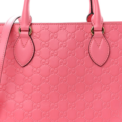 Gucci Guccissima Small Zippered Bucket Tote Flush 8 of 13