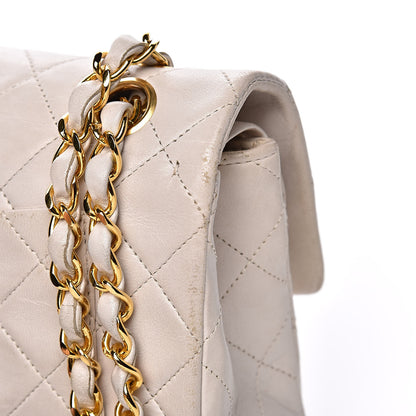 Chanel Lambskin Quilted Small Double Flap White 16 of 21