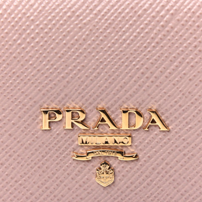 Prada Saffiano Metal Business Card Holder Cipria 11 of 11