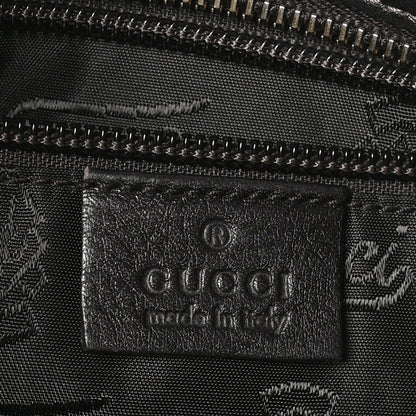 Gucci Guccissima Small Flat Messenger Bag Dark Brown 6 of 10
