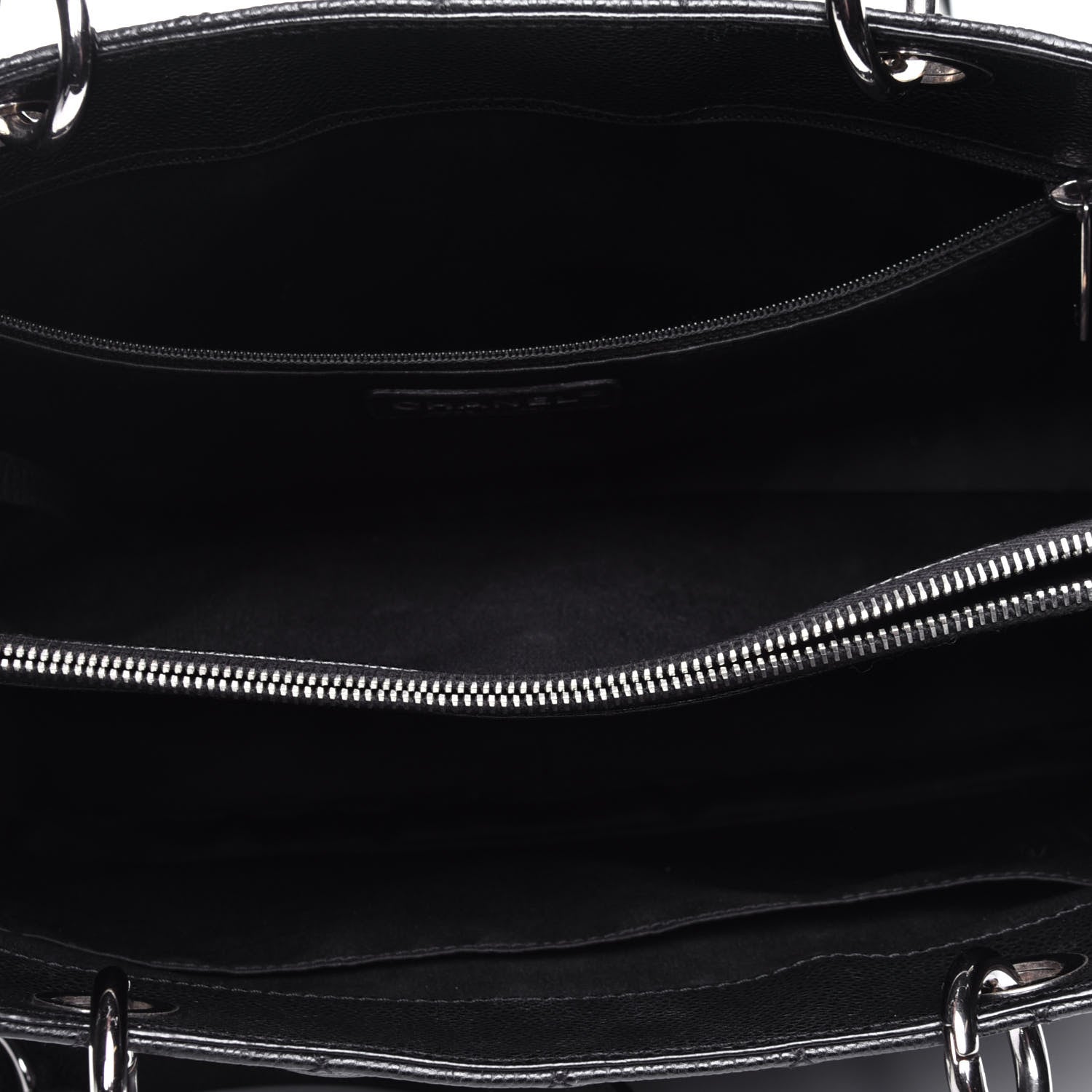 Chanel Caviar Quilted Grand Shopping Tote GST Black 5 of 11