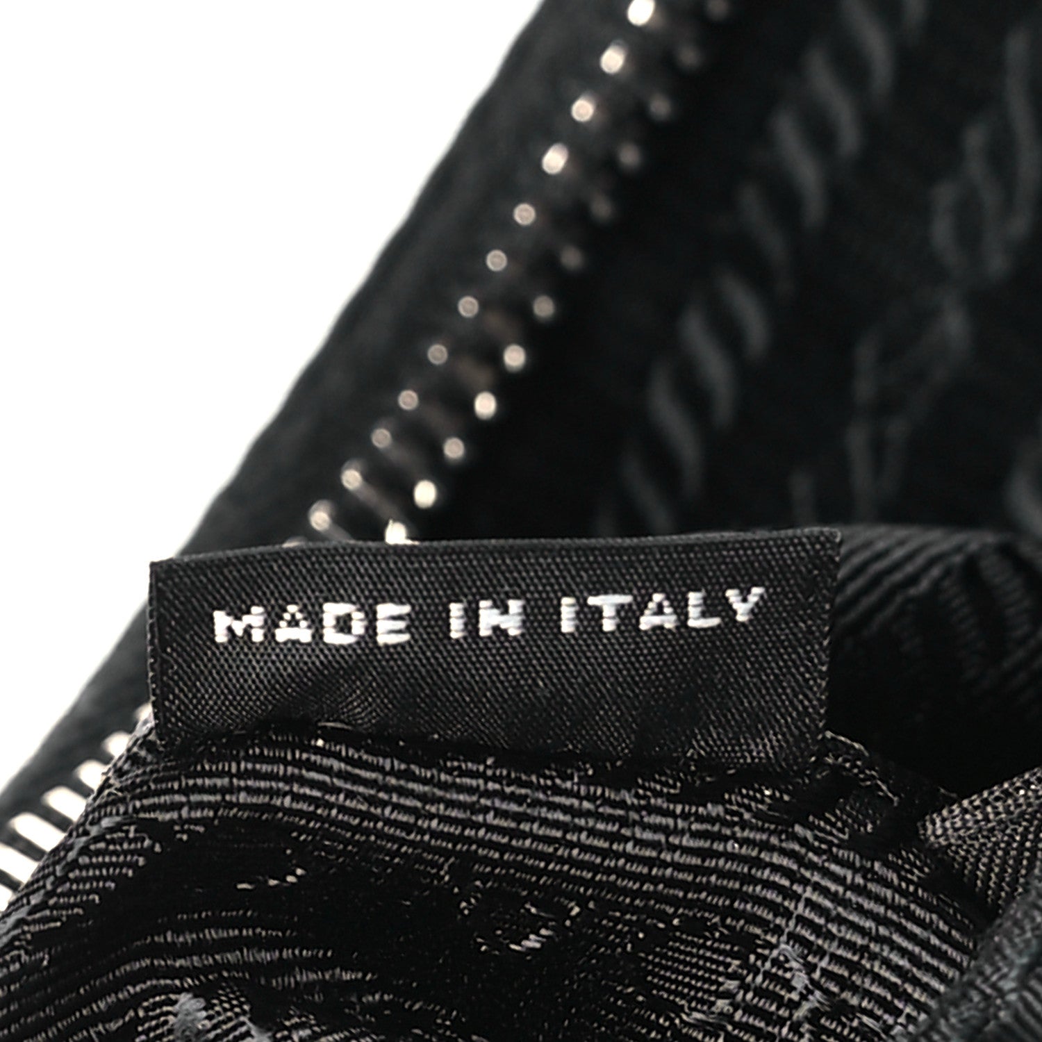 Prada Tessuto Nylon Saffiano Mini Re-Edition 2000 Bag Black 7 of 10