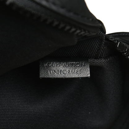 Louis Vuitton Taurillon Monogram Uniformes Solar Ray Soft Pochette Volga Belt Bag Black 7 of 12