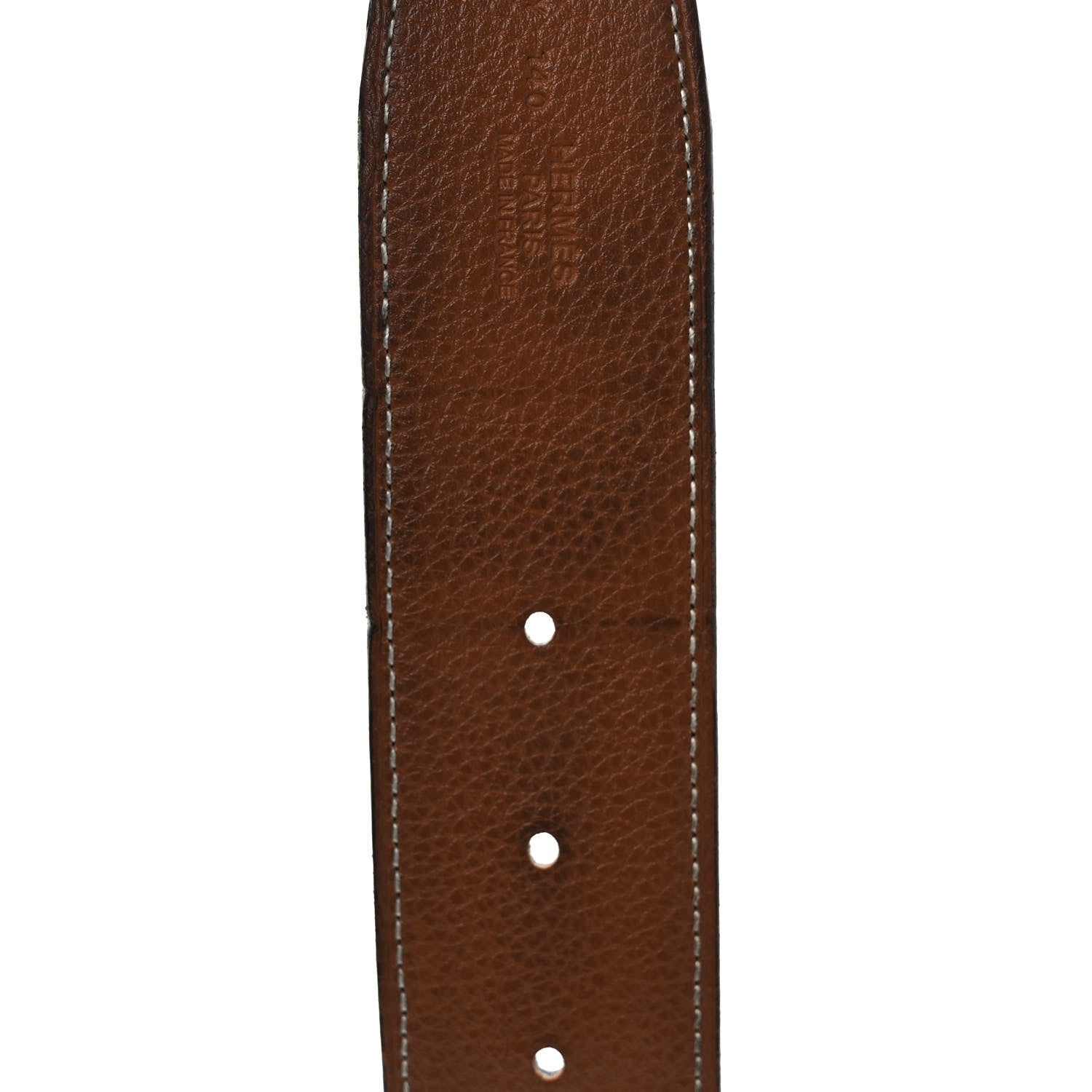 Hermes Swift Togo 42mm Constance Belt 85 Black Gold 4 of 5